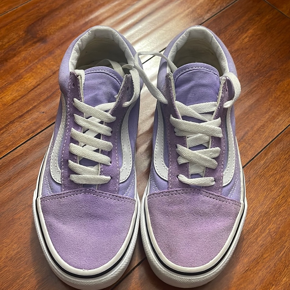 Lavender vans 💜 size 4.5 men women size 6